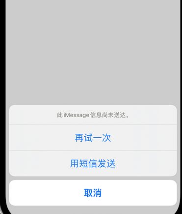 丹寨apple维修iPhone上无法正常发送iMessage信息