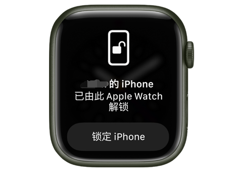 丹寨苹果手机维修分享用 AppleWatch 解锁配备面容 ID 的 iPhone方法 