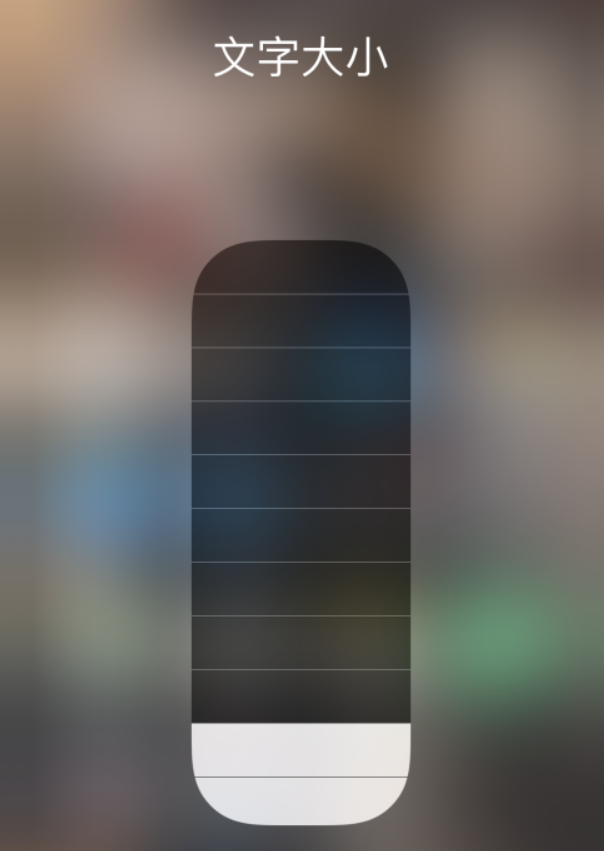丹寨苹果手机维修分享小技巧：在 iPhone 控制中心快速调节字体大小 